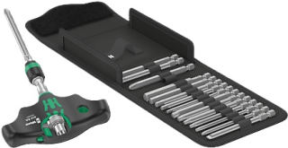 Kraftform Kompakt 400 RA Set 1, 17 pieces, 05023471001 Wera main