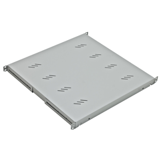 19" Shelf Fix, up to 80kg Load, D=450mm, 1U, RAL7035
