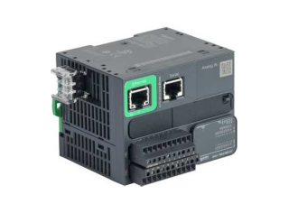 logic controller, Modicon M221, 16 IO, 8 DI, 8 DO, transistor, PNP, Ethernet main