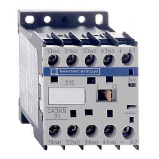 control relay, TeSys K, 4P(3NO+1NC), 690V, 24V DC standard coil main