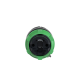 Key selector switch head, Harmony XB5, plastic, black, 22mm, key 455, 3 positions, stay put alt_view_8