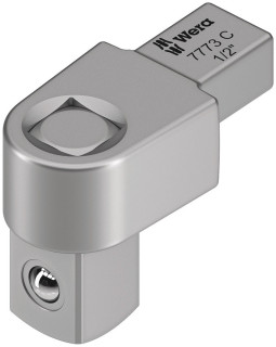 7773 C Square drive insert, 9x12 mm, 9x12 x 1/2" x 44 mm, 05078210001 Wera main