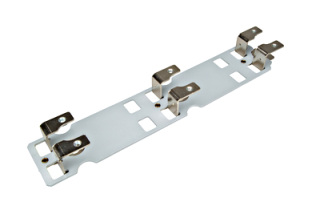 Double adapter 185mm for Wöhner in line fuse size 00 - flat
