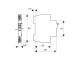 Optional contact, 2P, 2CO, BD900022 Schrack Technik alt_view_2