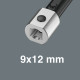 7770 Open end insert, 9x12 mm, 9x12 x 9 x 39 mm, 05078602001 Wera alt_view_3