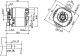A3M60B-BDPB013X13 ABSOLUTE ENCODER 10...32 VDC,Konektros 5-pin. 1038824 Sick alt_view_3