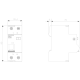 RCBO, 10 kA, 1P+N, type A, 30 mA, C-char, In: 10 A, Un AC: 230 V, 5SU1354-7KK10, Siemens alt_view_2