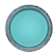 Head for illuminated push button, Harmony XB4, metal, green flush, 22mm, universal LED, spring return, plan lens alt_view_3