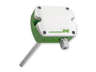 EE160-M8T2A3TP9SBL-10SBH50, Model: RH + T + T passive, Type: Duct mount, Output: 0-10 V, Passive T Sensor: Ni1000, TK6180, Filter: Membrane, Output RH: 0...100 %RH, Output T: T [°C], Scale T low: -10 "BL-10SBH50 EE160M8T2A3TP9SBL10 E + E Elektronik main