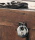 40EURD | Marine padlock - Stainless Steel Round Body - Steel Shackle - Keyed Different alt_view_2
