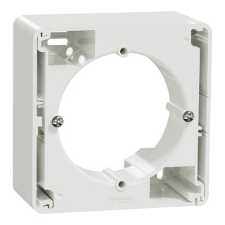 Surface mounting box, Sedna Design & Elements, 1 gang, PRO, white