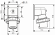 Kontaktdakša uz paneļa, 3P+N+E, 6h, 415V, 32A, IP67, 83871 Schneider Electric alt_view_3