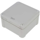 ABS industrial box, PanelSeT TBS, 116x62x116mm, int. 105x55x105mm, low plain cover, IP66, IK07, RAL 7035 alt_view_2