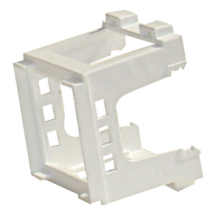 TOOLLESS LINE DIN-rail adapter for 45x45 centralplates, HSEMHUT001 Schrack Technik
