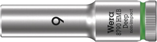 8790 HMB Deep 3/8" socket, 9 x 64 mm, 05004531001 Wera main