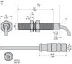 Индуктивный датчик приближения XS5 M8, L61mm, stainless, Sn1.5 mm, 12...48 VDC, M12 0.8 m, XS508B1CAL08M12 alt_view_2