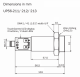 UP56-213112 ULTRASONIC SENSOROperating distance: 200 mm ... 1,300 mmProcess temperature: -25 °C ... 70 °CSupply voltage: 9 V DC ... 30 V DCAmbient operating temperature: -25 °C ... 70 °COutput signal: 2x PNPHysteresis: 20 mm, 6041663 Sick alt_view_4