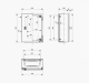 PanelSeT CRN plain door with mount.plate. H600xW600xD300 IP66 IK10 RAL7035.. alt_view_2