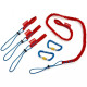 Uzkarināmo drošības saišu komplekts, 00 50 04 T BK Knipex main