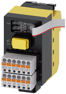 Interface module for PROFINET, fail-safe, 24 V DC, 1-20 terminal modules, spr..., 3SU1400-1LL10-3BA1, Siemens main