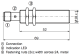 Induktīvais sensors IME18-08BPSZC0S DC10-30V, PNP, NO, Sn=8mm, ar konekt.M12, flush, korpus 69 mm (4 pin), 1040966 Sick alt_view_2