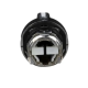 Head for selector switch, Harmony XB4, metal, black, 22mm, 3 positions, stay put alt_view_4