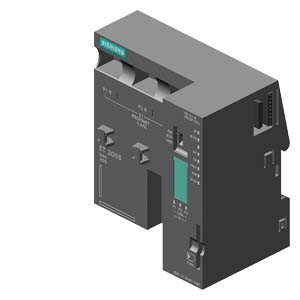 SIMATIC DP, IM151-8 PN/DP central processor ET200S, 192 KB main memory, internal PROFINET interface (with three RJ45 ports) as IO controller, without battery, MMC required main