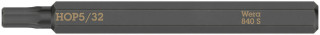 840 S Hex-Plus bits for impact screwdrivers, 5/32" x 70 mm, 05018155001 Wera main