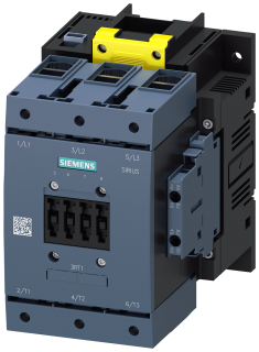 Contactor, AC-3e, 115 A/55 kW/400 V, 3-pole, 96-127 V AC/DC, F-PLC-IN, 2 NO+2..., 3RT1054-1SF36, Siemens main