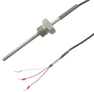 Temperature sensor with a thread ET211-D6E50-G12-pt100-S10 ar 10m cable main
