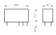 Relejs 1 C/O, 12A, 24VDC, RT, RT214024 Schrack Technik alt_view_2
