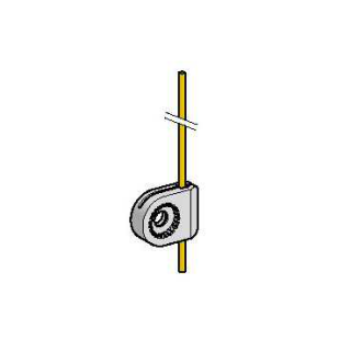 Gala slēdža svira, ZCY, steel round rod 3 mm, L = 125 mm, ZCY53