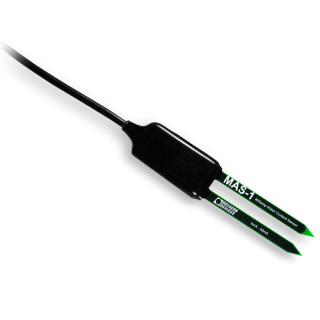 40561MAS-1 Soil Moisture Sensor, 4-20 mA, 5 meterPoly Resin fill with vinyl Sleeve, Pigtail endFD-probe,mA Output signal freq. 70 MHz, up to 8 dS/m,measuring range 0 ... 100% vol.WG, probe size 9 x 1.8 x0.7 cmWeight: 0,14 kgCountry of origin: USACustoms t main