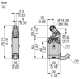 Limit switch, XCMD, thermoplastic plastic roller lever plung. Hor, 1NC+1 NO, snap, 1 m, XCMD2121L1 alt_view_2