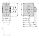 Kontaktors 37kW, 3P, 80A, spole 230VAC, LTD38033 Schrack Technik alt_view_2
