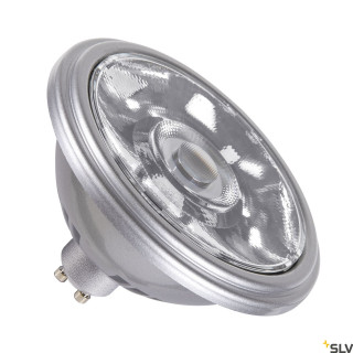 QPAR111 GU10, LED lamp silver 12,5W 3000K CRI90 10°