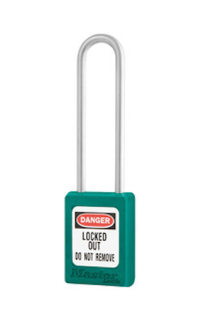 S33KAMKLTTEAL | Zenex padlock - Keyed Alike and Master Keyed (Master Key to order separately) padlock - NO Key retaining main