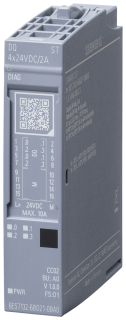 SIMATIC ET 200SP DQ 4x24VDC/2A ST PU 1, 6ES7132-6BD21-0BA0, Siemens main