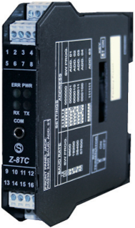 8-CH thermocouple input module / RS485, Z-8TC Seneca main