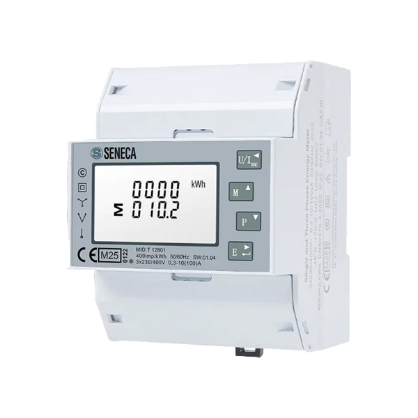 SENECA S534-100-MOD-MID trīsfāzu elektroenerģijas skaitītājs