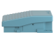 Single foot switch, Harmony XPE, metal, blue, without cover, 1 step, 1 contact 1NC+NO, IP66 alt_view_8