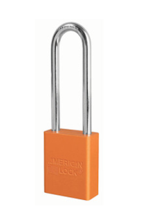 A1167KAORJ | Anodized Aluminium Padlocks - Keyed Alike - 6 Pin locking mechanism main