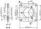 BEF-FA-036-063REC FLANGE ADAPTOR 2034225 Sick alt_view_2