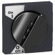 Rotary handle - for iC60 - black handle main