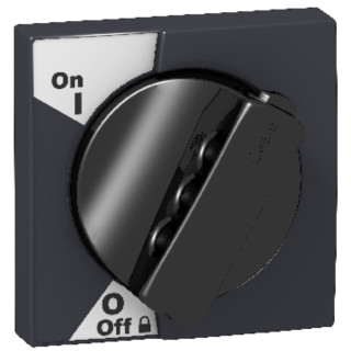Rotary handle - for iC60 - black handle