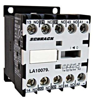 Mini Contactor 2NO+2NC, 3A, 24VAC main