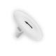 Cap for push button head, Harmony XB4, plastic, white, 22mm, black marked arrow alt_view_2