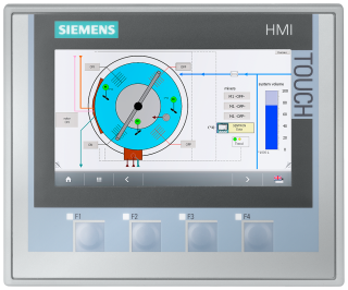 SIPLUS HMI KTP400 Comfort With conformal coating based on 6AV2124-2DC01-0AX0, 6AG1124-2DC01-4AX0, Siemens main