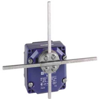 Limit switch, XCR, metal stay put T rods lever square rod 6 mm, 2X(1NC+NO), XCRF17 main