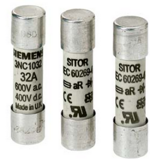 SITOR cylindrical fuse, 14 x 51 mm, 32 A, gR, Un AC: 690 V, Un DC: 600 V, 3NC1432-0MK, Siemens main